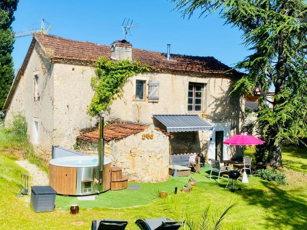 Gite De Charme Bain Nordique & Vieilles Pierre Classe 3 Etoiles Le Prestadou Arcambal Εξωτερικό φωτογραφία